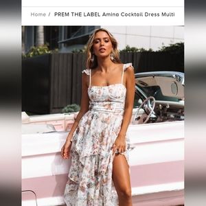 PREM cocktail floral dress